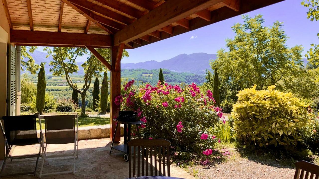 Gites Le Paradis - Superbe Vue Sur Le Vercors Dominant Le Village Pont-en-Royans Exterior photo